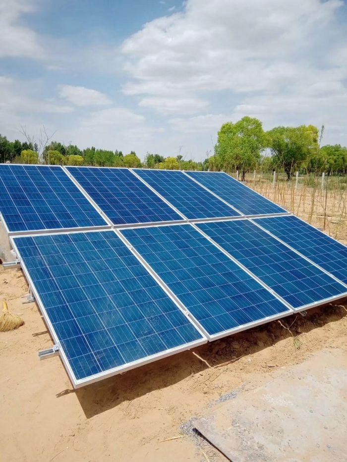 4kw solar drip irrigation system in Xuzhou