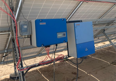 7.5kw and 4kw solar pump system in Yulin, Shaanxi