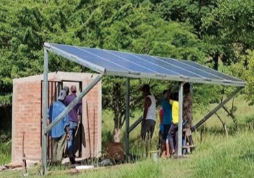 2.2kW solar pump inverter system in Nicaragua