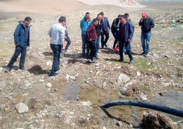 1.5KW solar water supply system in Tibet