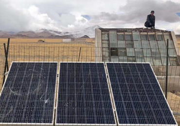 0.37kw solar water supply system in Tibet