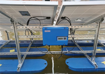 11 sets 750W solar aeration system in Suzhou,Jiangsu