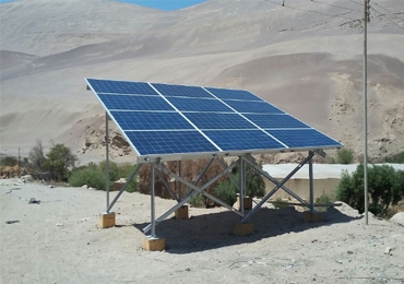 4kw solar pump ystem in Arica, Chile