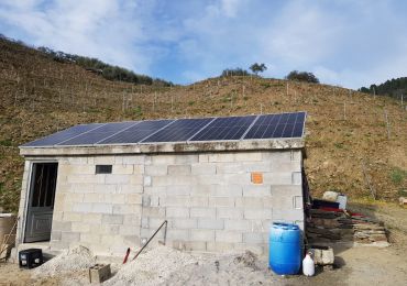 1.5kW solar pump system in Portugal