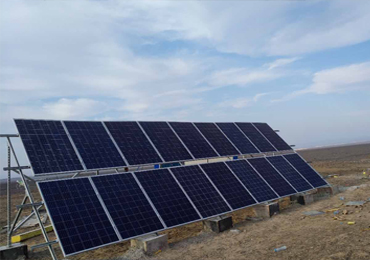 3kva solar off grid power system at Xinjiang border guard post