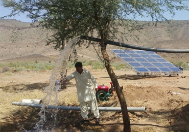 4kW solar pump system in Pakistan