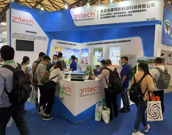  Jntech debut 2021 Shanghai SNEC Photovoltaic exhibition
