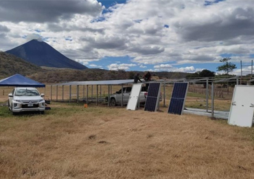 15kW solar pump system in Nicaragua