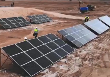 30kW solar pump system in Algeria
