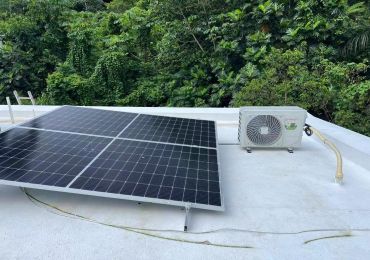 12000btu and 18000btu solar air conditioner system in Puerto Rico