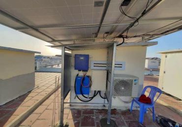 5kVA solar off-grid system project in Cambodia