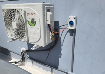 BTU18000 solar air conditioner case in Puerto Rico