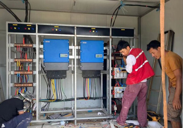 55kW solar pump system in Cambodia