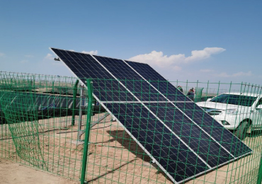 1.1kW solar pump system in Shaanxi province